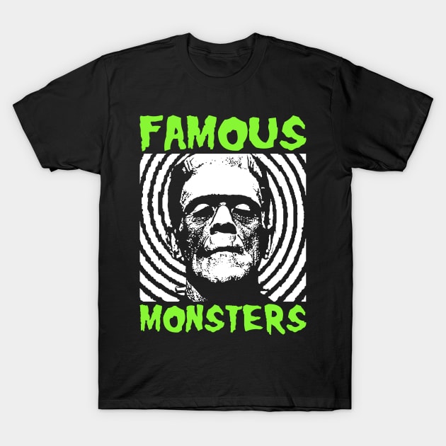 The Famous Monsters T-Shirt by fuzzdevil